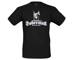 Doberman - Männer T-Shirt - Kopflogo