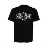 Unsere Stadt unsere Regeln - Hardcorps - Männer T-Shirt - schwarz