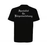 Spezialist für Körperverletzung - Hardcorps - Männer T-Shirt - schwarz