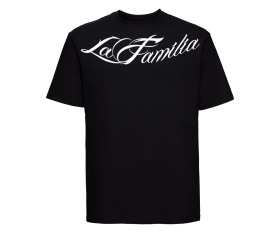 La Familia - Männer T-Shirt - Bogen - schwarz