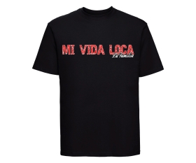 La Familia - Männer T-Shirt - Mi vida loca - schwarz