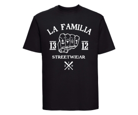 La Familia - Männer T-Shirt - 1312 Streetw|e|ar - schwarz