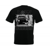Low Buddies - Männer T-Shirt - LxW Buddies - schwarz