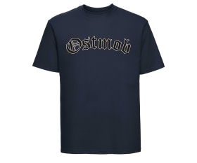 Ostmob Logo - Männer T-Shirt - navy