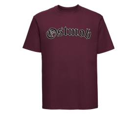 Der Mob hat Bock - Ostmob - Männer T-Shirt - burgundy