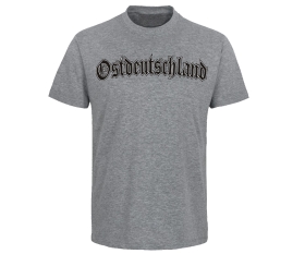 Ostdeutschland Logo - Männer T-Shirt - grau-meliert