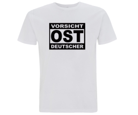 Vorsicht Ostdeutscher - Männer T-Shirt - weiß