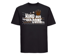 Kind aus der Zone - Männer T-Shirt - schwarz