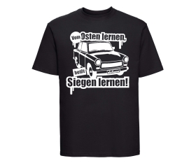 Vom Osten lernen heißt siegen lernen - Männer T-Shirt - schwarz