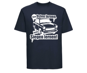 Vom Osten lernen heißt siegen lernen - Männer T-Shirt - navy