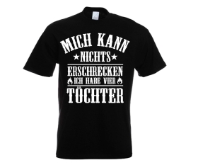 Ich habe vier Töchter - Männer T-Shirt