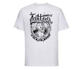 Pride Pain History - Tattoo Family - Männer T-Shirt - weiß