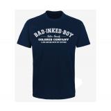 Bad inked boy Tattoo Family - Männer T-Shirt - navy