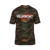 Vollkontakt - Männer camo T-Shirt - woodland