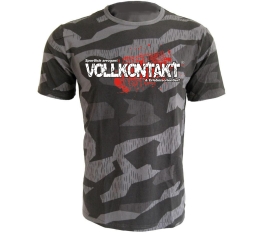 Vollkontakt - Männer camo T-Shirt - darksplinter