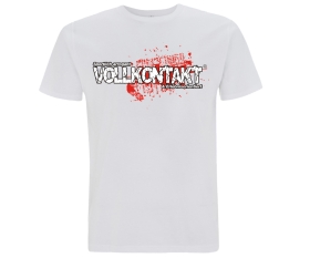 Vollkontakt - Logo - Männer T-Shirt - weiß