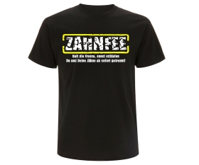 Zahnfee Halt die Fresse - Männer T-Shirt - schwarz