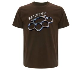 Zahnfee deluxe - Männer T-Shirt - braun