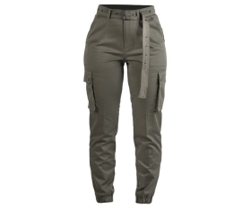 Frauen Army Style Hose - oliv