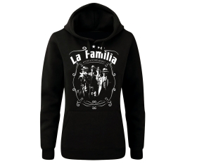 La Familia - Money Power Respect - Frauen Kapuzenpullover - schwarz