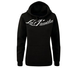 La Familia - Bogen - Frauen Kapuzenpullover - schwarz