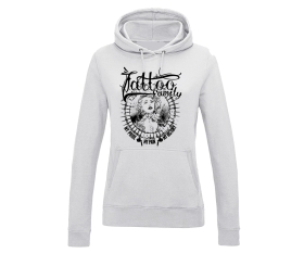 Pride Pain History - Tattoo Family - Frauen Kapuzenpullover - weiß