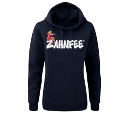 Zahnfee Keule - Frauen Kapuzenpullover - navy