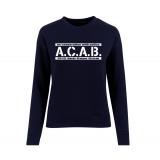 ACAB - No cooperation with Police - Frauen Pullover - navy