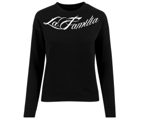 La Familia - Bogen - Frauen Pullover - schwarz