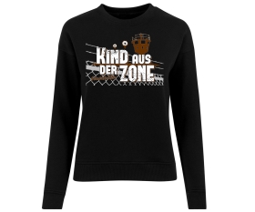 Kind aus der Zone - Frauen Pullover - schwarz