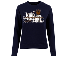 Kind aus der Zone - Frauen Pullover - navy