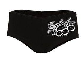 Zahnfee Edition 10 Hotpant - schwarz