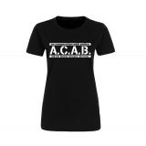 ACAB - No cooperation with Police - Frauen Shirt - schwarz