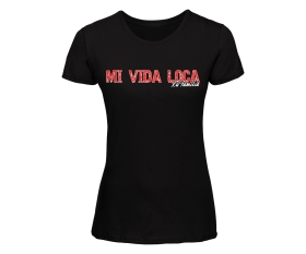 La Familia - Mi vida loca - Frauen Shirt - schwarz