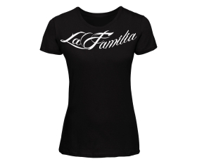 La Familia - Bogen - Frauen Shirt - schwarz