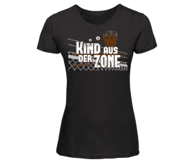 Kind aus der Zone - Frauen Shirt - schwarz