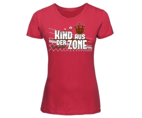 Kind aus der Zone - Frauen Shirt - pink