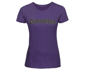 Ostdeutschland Logo - Frauen Shirt - lila