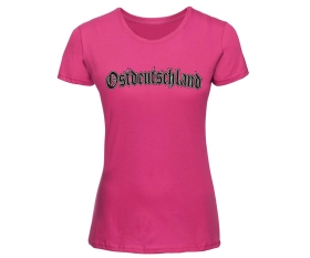 Ostdeutschland Logo - Frauen Shirt - pink