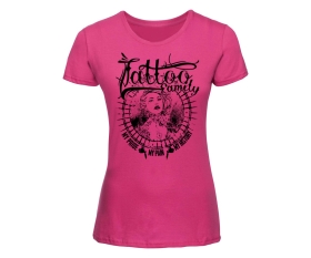 Tattoo Family - Pride Pain History - Frauen T-Shirt - pink