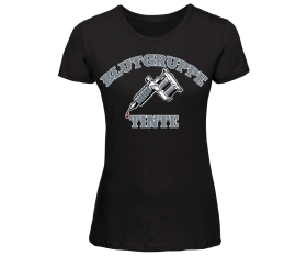 Blutgruppe Tinte - Frauen T-Shirt - schwarz