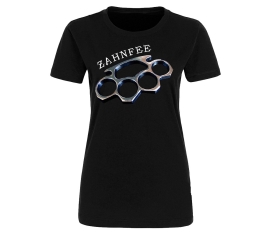 Zahnfee Deluxe - Frauen Shirt - schwarz