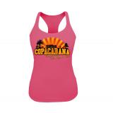 Copacabana - No go Area for Dogs and Cops - Frauen Tank Top - pink