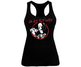 Ja es tut weh Jason Tattoo Family - Frauen Tank Top - schwarz