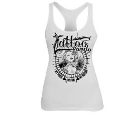 Pride Pain History Tattoo Family - Frauen Tank Top - weiß