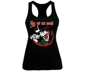 Ja es tut weh Freddy Tattoo Family - Frauen Tank Top - schwarz