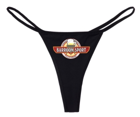 Barroom Sport String Tanga - schwarz