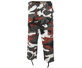 Kinder Army Cargo BDU Hose redcamo