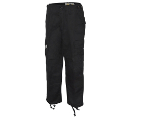 Kinder Army Cargo BDU Hose schwarz