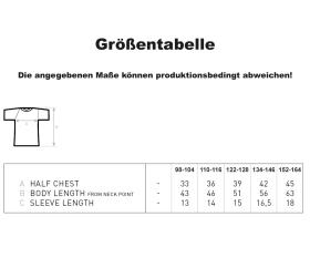 Weltmeister 54-74-90-14 Kinder T-Shirt gold-grau